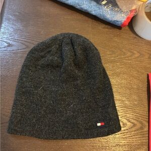 Tommy Hilfiger Charcoal Knit Hat